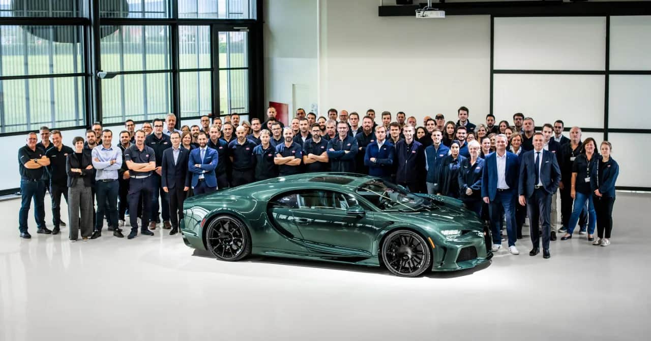 Bugatti Chiron ile sztuk wyprodukowano i ile pozostało do zakupu